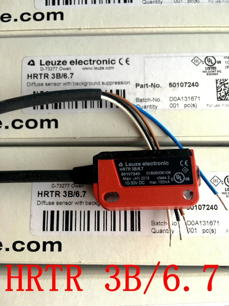 

100% new original Leuze photoelectric switch HRTR 3B / 6.7 Item No. 50107240