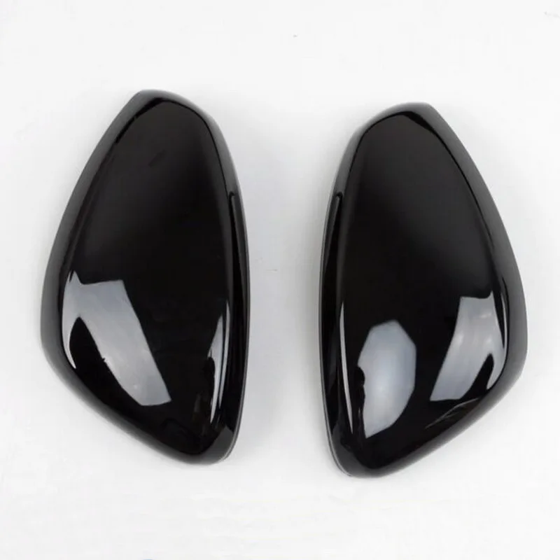 

Tonlinker Interior Car Rearview Mirror Cover Stickers For Peugeot 2008 2020-21 Car Styling 2 PCS ABS Plastic Cover Stickers