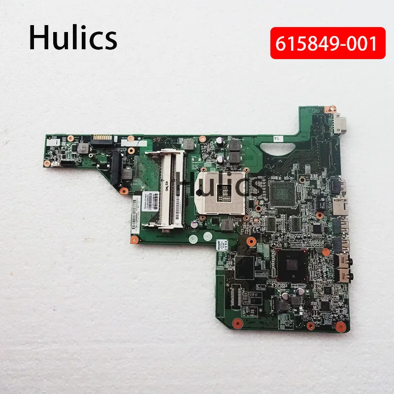 

Hulics Used 615849-001 Laptop Motherboard For HP PAVILION G62 G72 CQ62 CQ72 Mainboard HM55 DDR3 MAIN Board