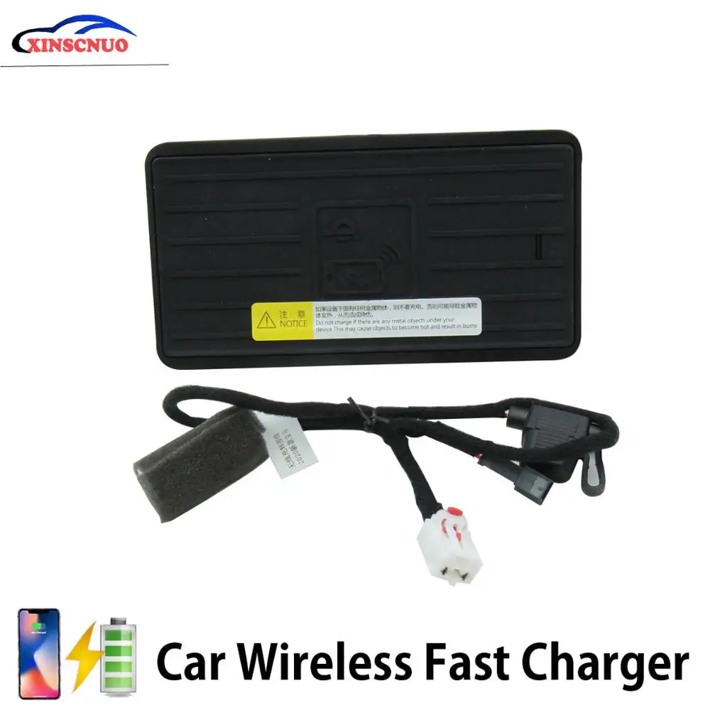 Car Accessories Vehicle Wireless Charger For BMW 7 Series 2019-2020 Fast Charging Module Wireless Onboard Car Charging Pad