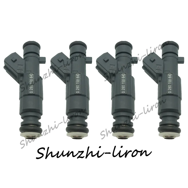 

4pcs Fuel Injector Nozzle For FIT CITROEN Fukang Elysee 1.4L L4 1998-2014 0280155843 DC0141680