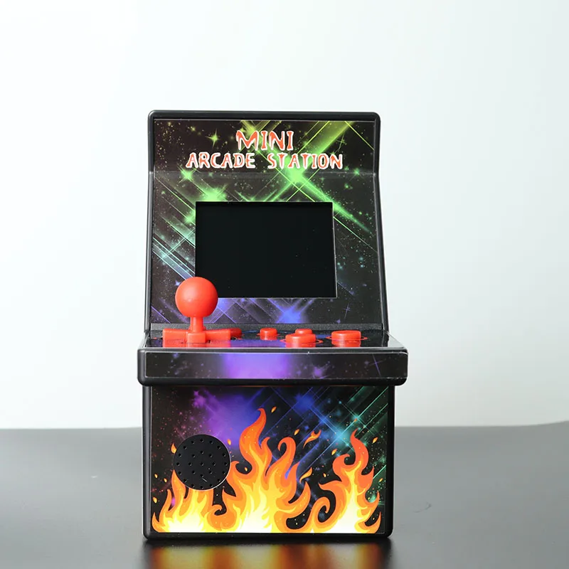 8-Bit Mini Arcade Games Built-in 200 Classic Games Portable Retro Handheld Mini Game Console for Kids Gaming Console