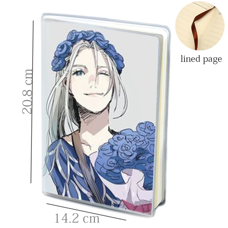 Manga Yuri On Ice Viktor Poster Notebook Note Book Writing Pad Anime Figure Figura Otabek Plisetsky Nikiforov Yurio Wig Cosplay