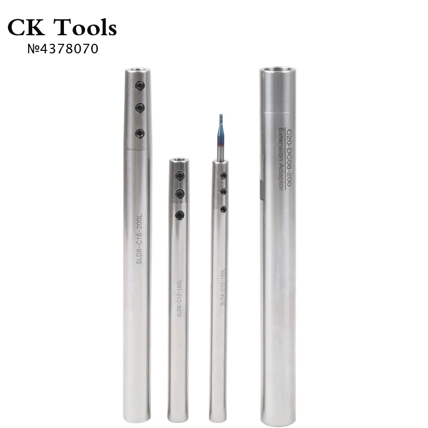 C8 C10 C12 C16 C20 SLD4 SLD6 SLD8 SLD10 SLD1/8 100L 150L side lock extension rod straight slim collet chuck deep hole process