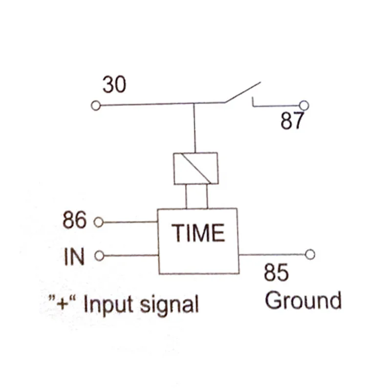 30A 15 min delay off delay DC AC control switch AC controller switch via DC switch 15 min fan delay off controller switch