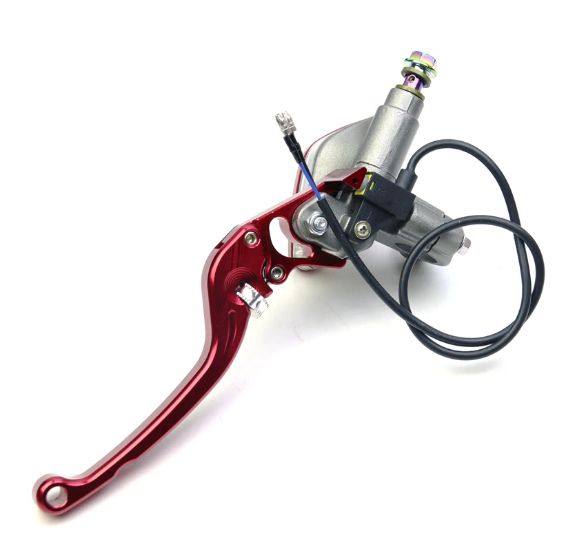 Motorcycle 22mm Handlebar Hydraulic Clutch lever Brake Pump Master Cylinder For Vespa Yamaha Tmax Kawasaki z900 Honda Benelli