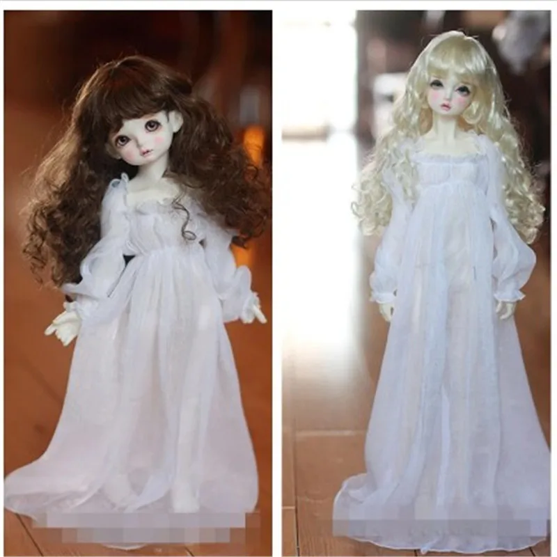 Sweet Goddness Dress Pajamas for BJD 1/6  1/4 MSD 1/3 SD16 Doll Clothes CWB113