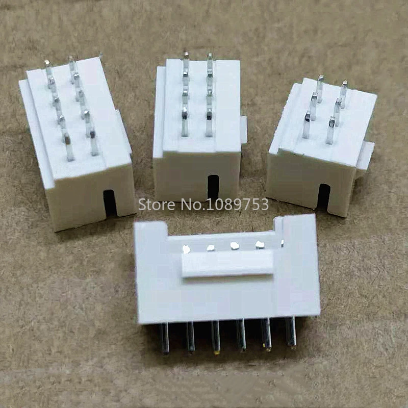 20PCS PHB 2.0mm Connector 2.0 Male Socket Straight Pin Double Row with Buckle PHSD Connectors 2*2/3/4/5/6/7/8/10P