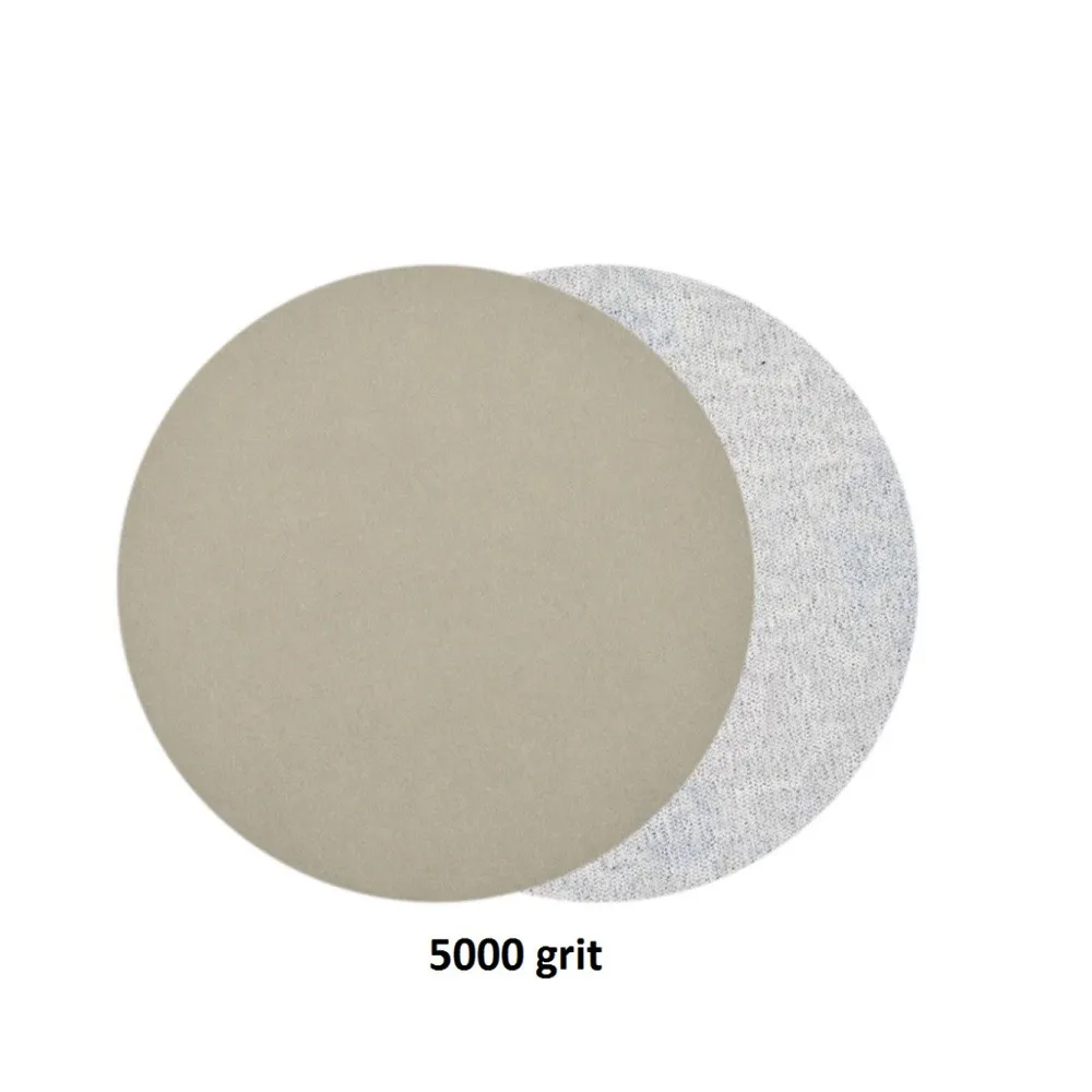 /05/2019 de papier abrasif pour le travail du calcul, support à crochet et boucle, disques abrasifs secs, convertisseur perturbé, 3 pouces, 1000, 1500, 2000, 3000, 5000, 50 pièces