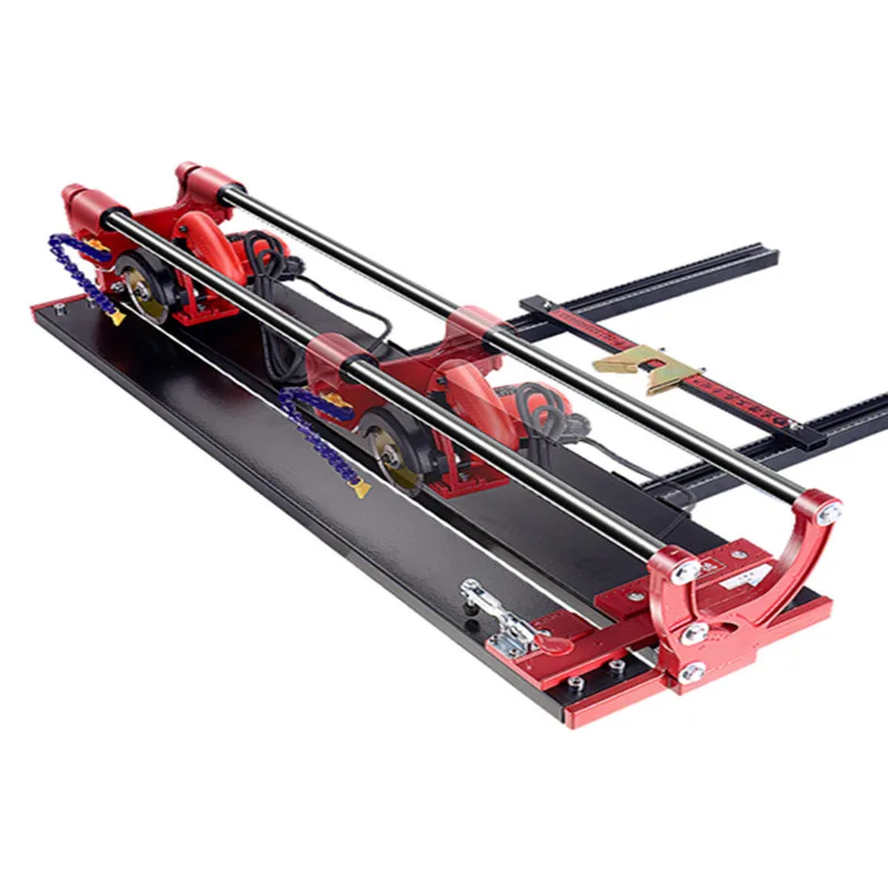 800/1000/1200mm Desktop Electric Ceramic Tile Cutter 220V/1200W Stone Grinding Hand Push Knife 45 Degree Chamfering Machine