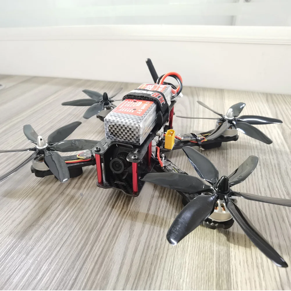 10pcs 504060 5x4x6 6 블레이드 단일 색상 CW CCW 5 인치 프로펠러 블레이드 FPV Quadcopter 레이싱 RC Drones 프레임 키트 (5 쌍)