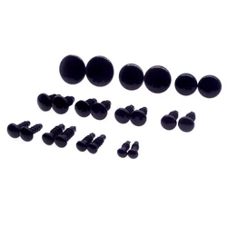 Safety Eyes Black Color Fit for Crochet /Stuffed /Amigurumi Doll Come With Washers 4.5mm/5mm/6mm/7mm/8mm/9mm/10mm/12mm/15mm/18mm