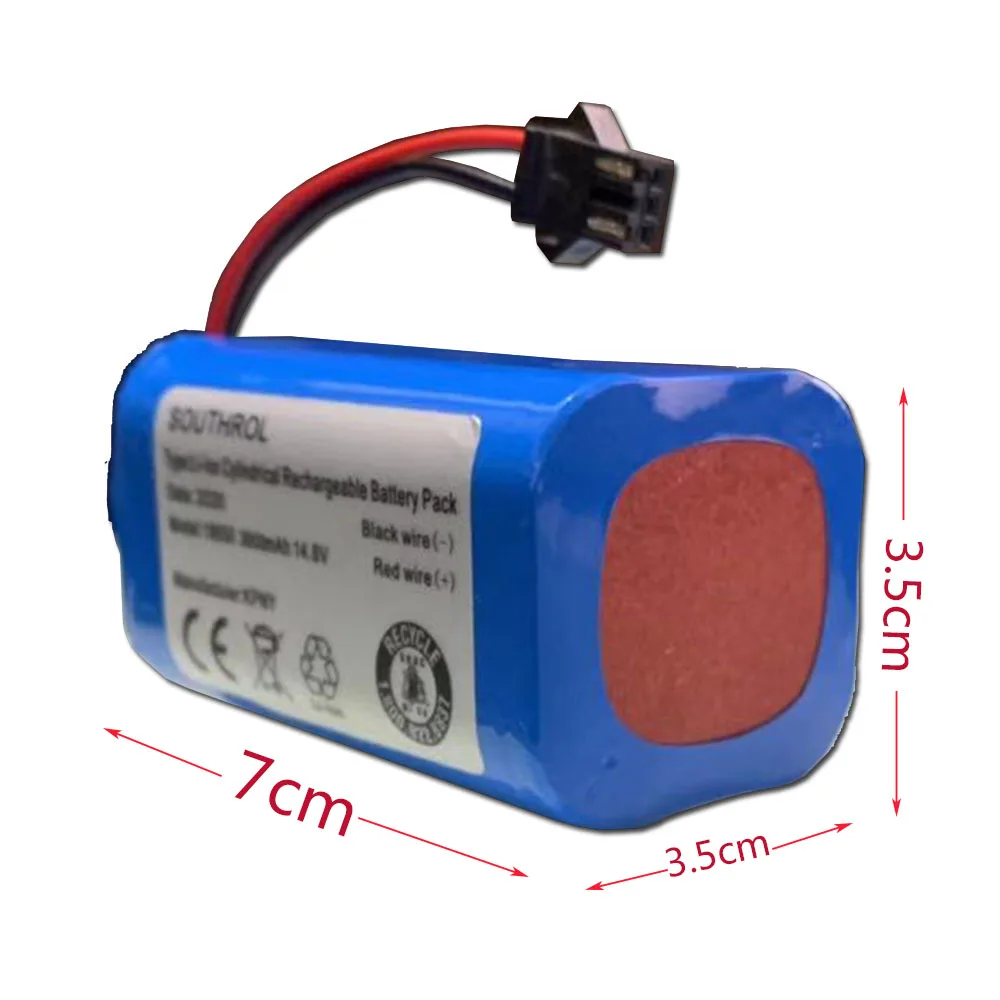 高品質14.4v 3600用コンガ優秀990 ecovacs deebot N79 N79S DN622、eufy robovac 11 11s 12 15C 15s 35C