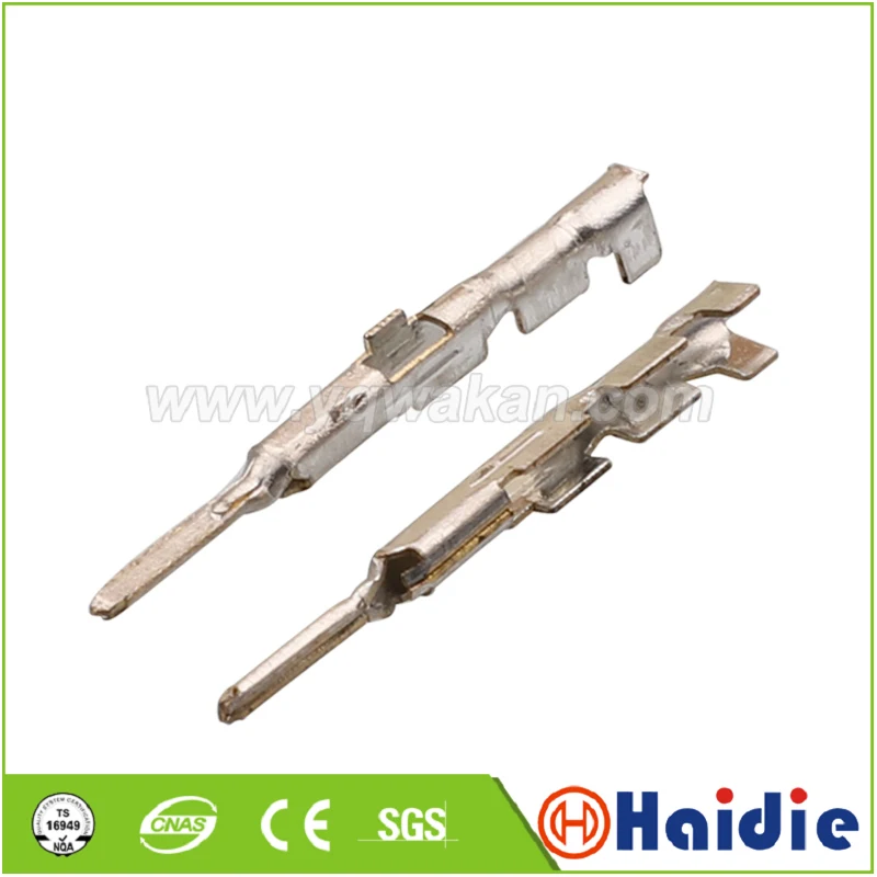 

50pcs auto wire terminal for elcetric connector, crimp loose pins loose terminals DJ613A-F1.2*0.6A