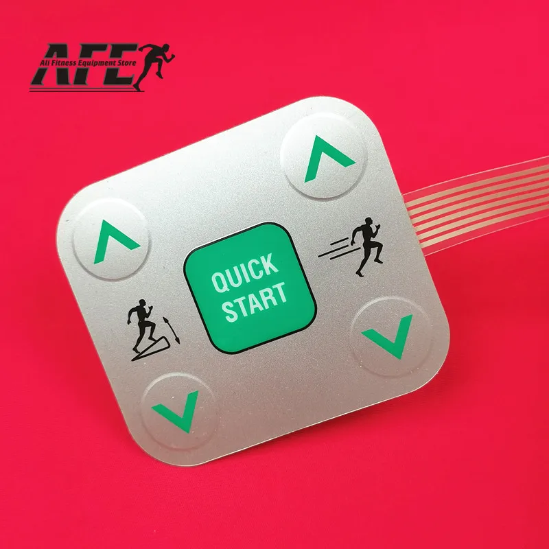 1 قطعة لوحة مفاتيح زر إيقاف التشغيل السريع لـ Precor 954 954i 932 932i 956 956i 966 966i أجزاء جهاز المشي لإصلاح Precor #4
