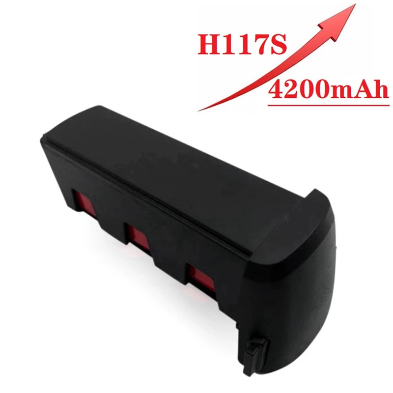 Upgrade 11.4v 4200mAh bateria do Hubsan H117S Zino GPS części zamienne do quadcoptera RC 11.4V bateria do RC FPV Racing Camera drony