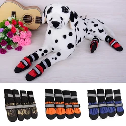 Winter Anti Slip High Pet Snow Boots Waterproof Medium Big Dog Shoes for Large Dogs Pets Accessories Saint Bernard buty dla psa