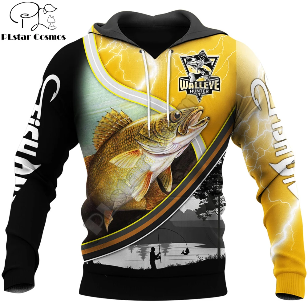 

Love Walleye Fishing 3D All Over Printed Mens Autumn Hoodie Sweatshirt Unisex Streetwear Casual Zip Jacket Pullover KJ592