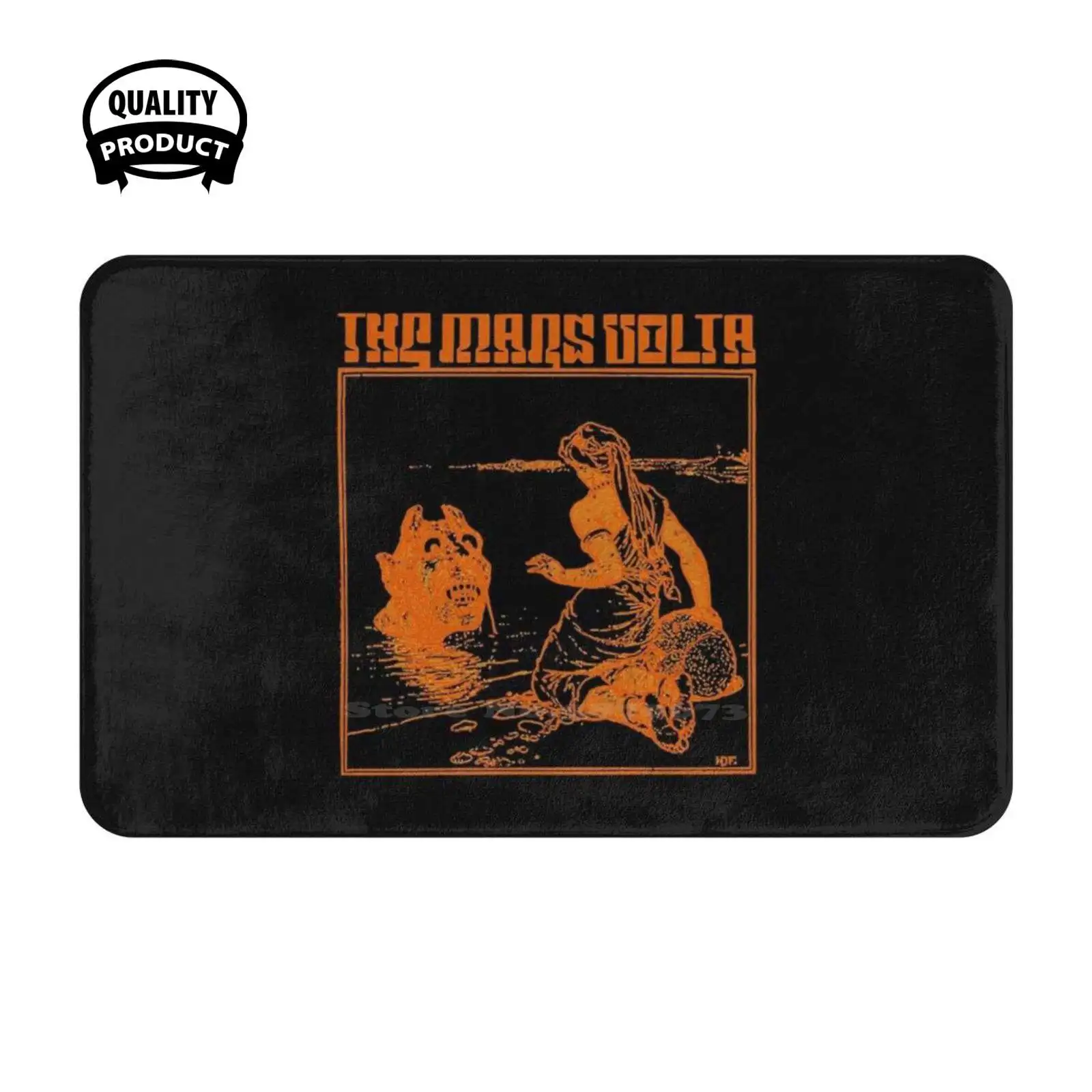 The Mars Volta T - Shirt Soft Cushion Home Carpet Door Mat Car Rug Bill Clinton Swag Albums The Mars Volta Vinyl Frances The