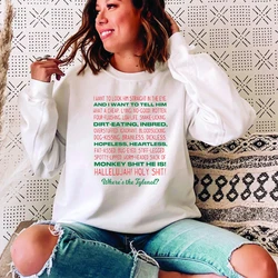 Christmas Vacation Sweatshirt Griswold Family Christmas Hoodie Christmas Vacation Rant Sweatshirts Unisex Streetwear Pullovers