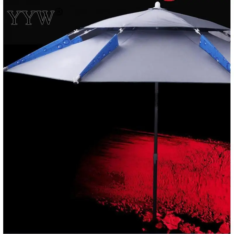 2M Parasol Fishing Umbrella Outdoor Camping Detachable Adjustment Sun Shade Rainproof Fold Sun Protection Awning Rain Umbrella