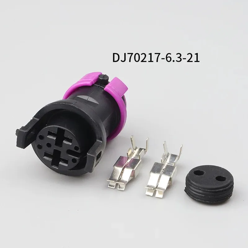 

500SETS 2Pin 6.3mm female Auto Motorcycle Electronic Wiring Connector for AUdi,VW,BMW, Honda,Toyota,Ford DJ70217-6.3-21