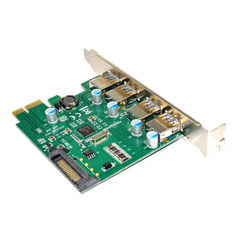 بطاقة التوسع USB3.0 البريدية محول اكسبرس NEC ثلاثة جيل ماستر 4-port d720201