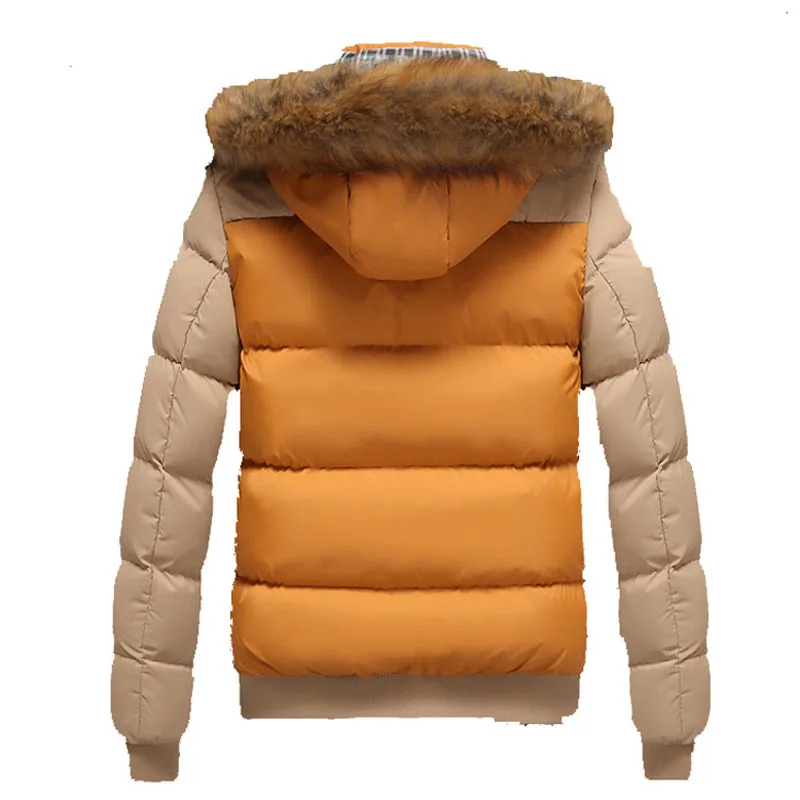 2023 New Jackets Men Winter Warm Faux fur Hoodies Outwear Slim Mens Coats Windbreaker Men Jacket chaqueta hombre MY132