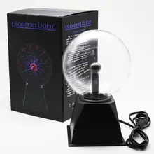 Plasma Ball Touch Lamp 220V LED Night Light #4