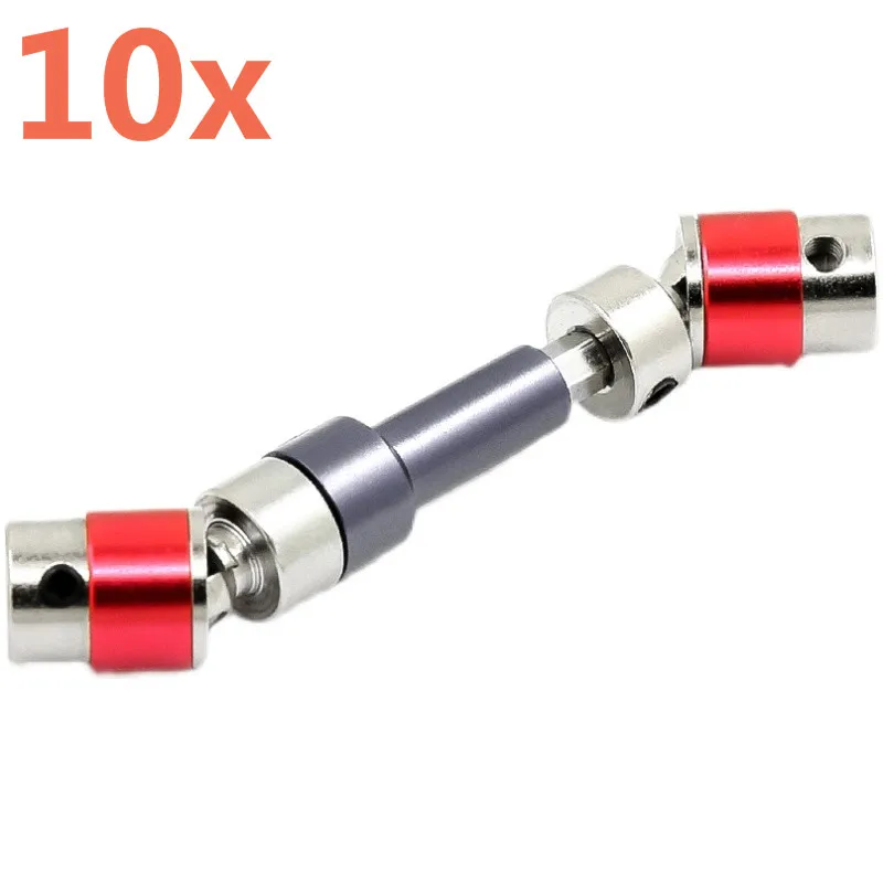 

10Pcs Feiyue FY-01 FY-02 FY-03 1/12 Metal RC Car Vehicle Models Parts Accessories Central Drive Shaft CVD Universal Joint