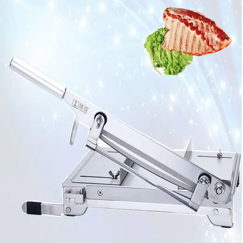 Household Mini Mutton Slicer Meat Cutting Machine Commercial Fat Beef Mutton Meat Grinder