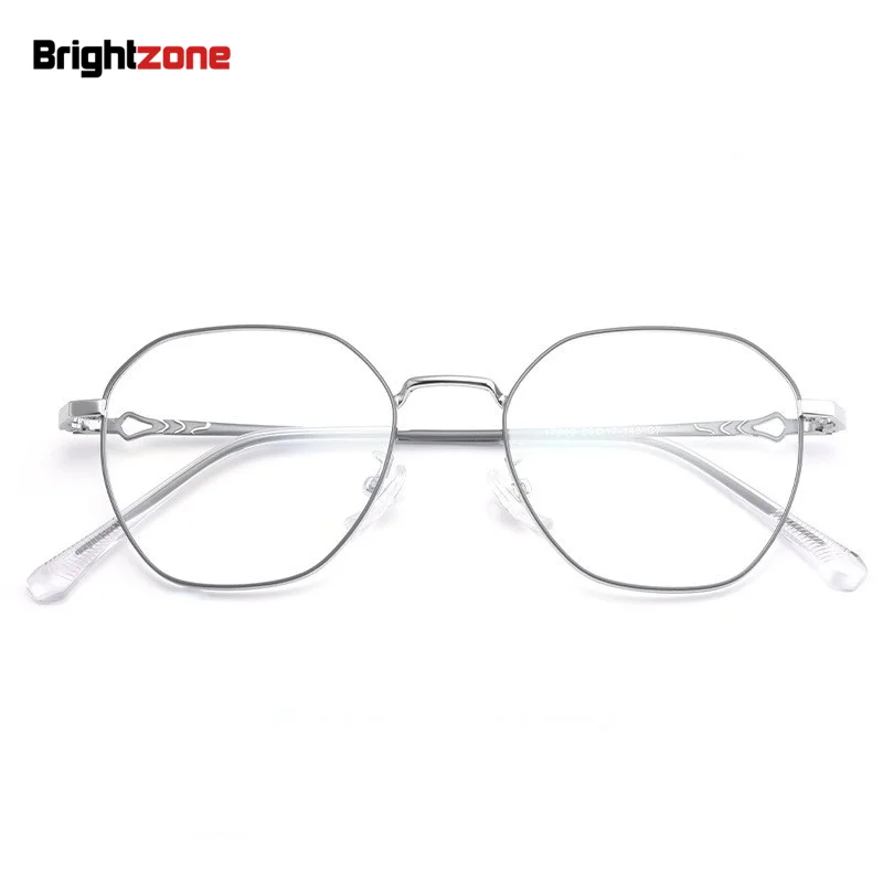 Metal Spectacle Beauty Eye Glasses For Women Men Polygonal Myopia Optical Frame Eyeglasses Oculos De Grau Gozluk Brillen Gafas