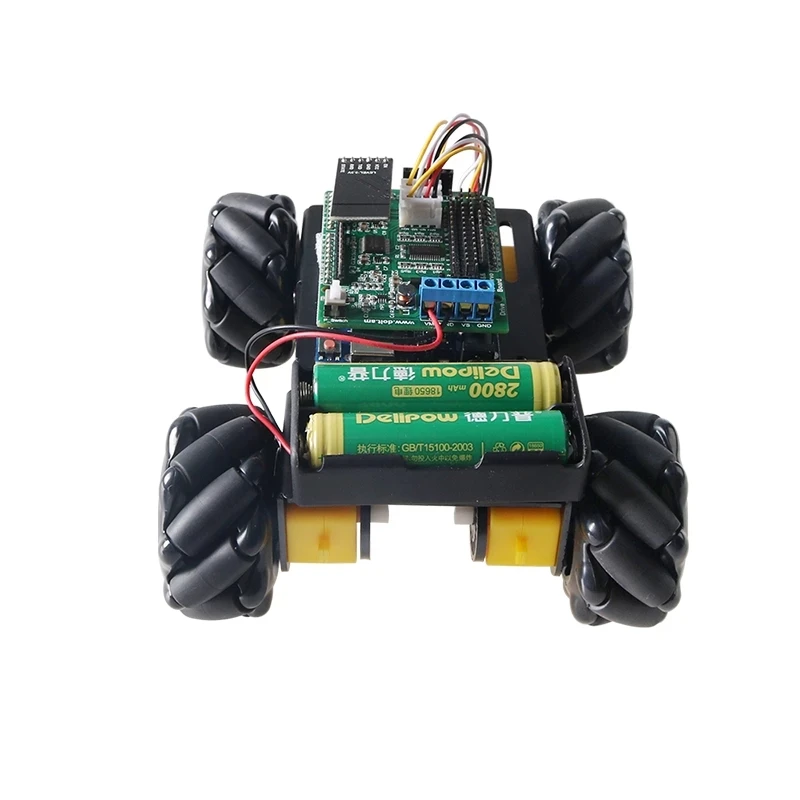 4wd 60mm Mecanum Wheel Metal Smart Rc Robot Car Chassis Wifi/bluetooth/handle Controller Diy For Arduino