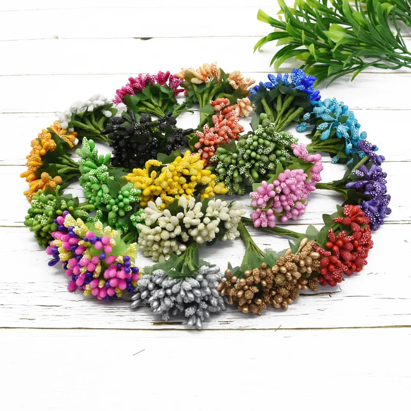 Искусственные букеты из ягод, свадебные аксессуары для украшения дома, конфеты для украшения интерьера, 12 шт.