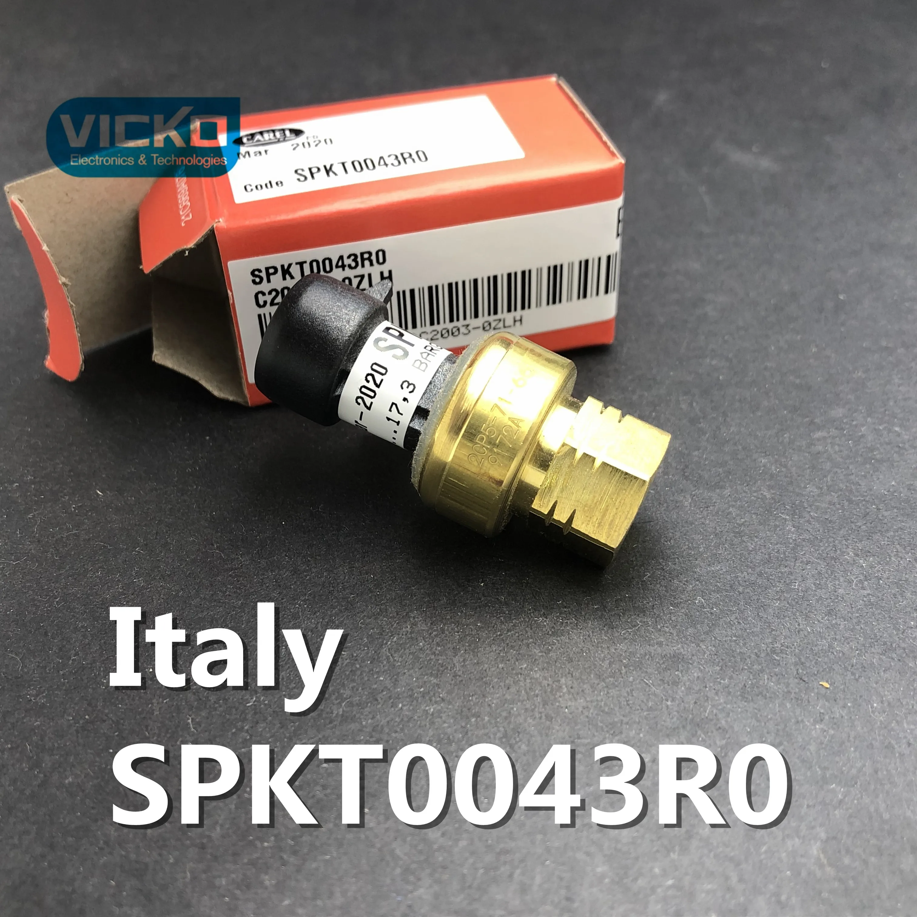 

Italy CAREL pressure sensor switch SPKT0043R0 SPKTOO43RO SPKTOO43R0