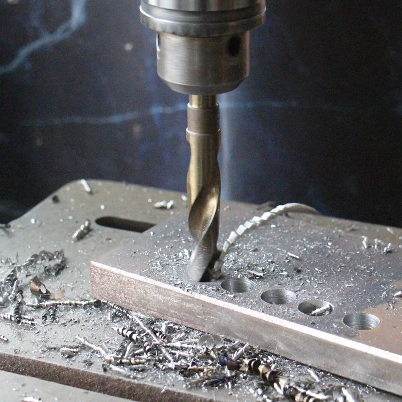 Versery 13–35 mm 12,7 mm runder Schaft, reduziert 1/2 Zoll Spiralbohrer, HSS M2, Lochsäge, Holz, Eisen, Edelstahl, Aluminium – Detail 2