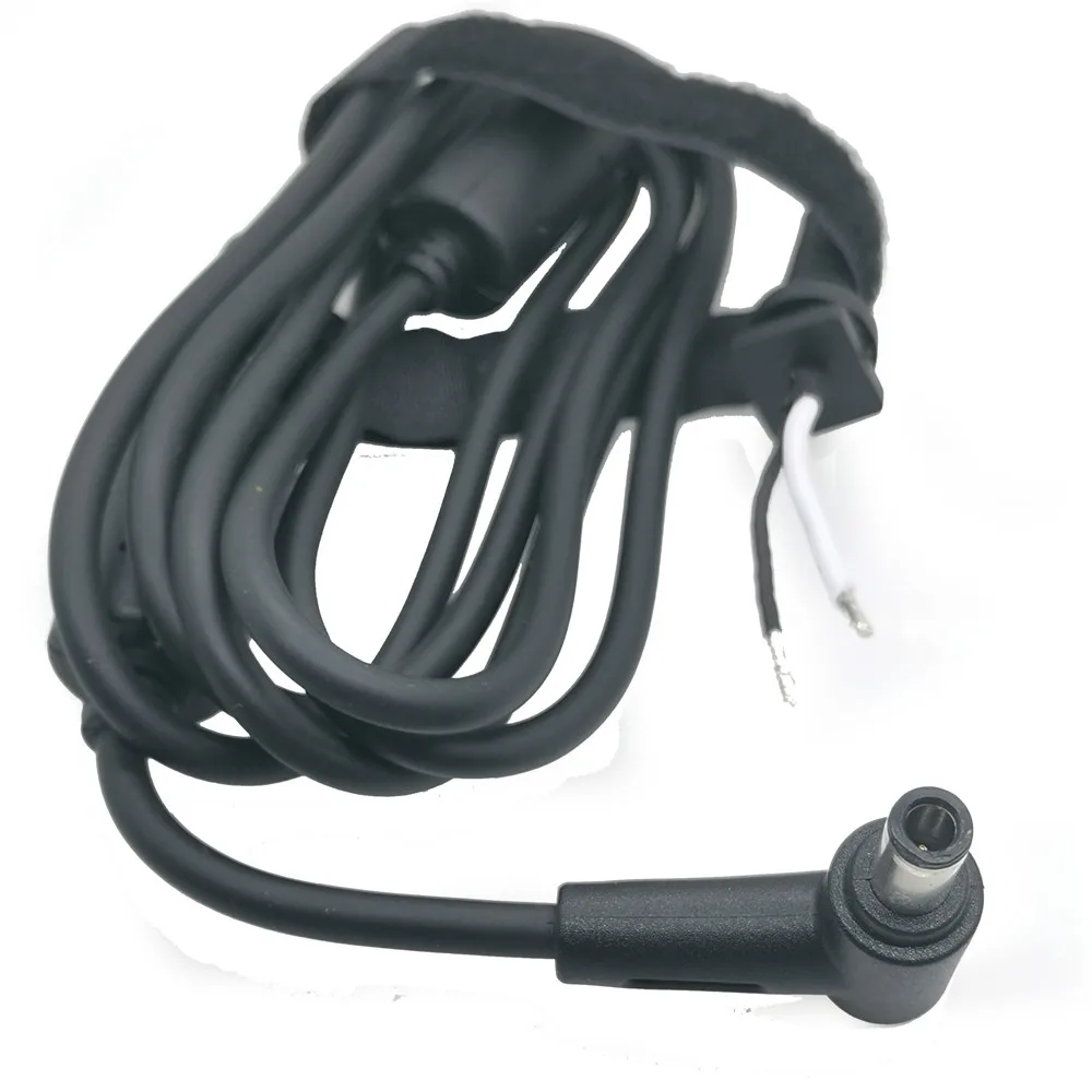 ノートブック電源コネクタジャック,1.8m,6.0x3.7mm,asus gl703gs,gx501gi,gx501vi,gm501gs用のdc電源プラグコンバーター
