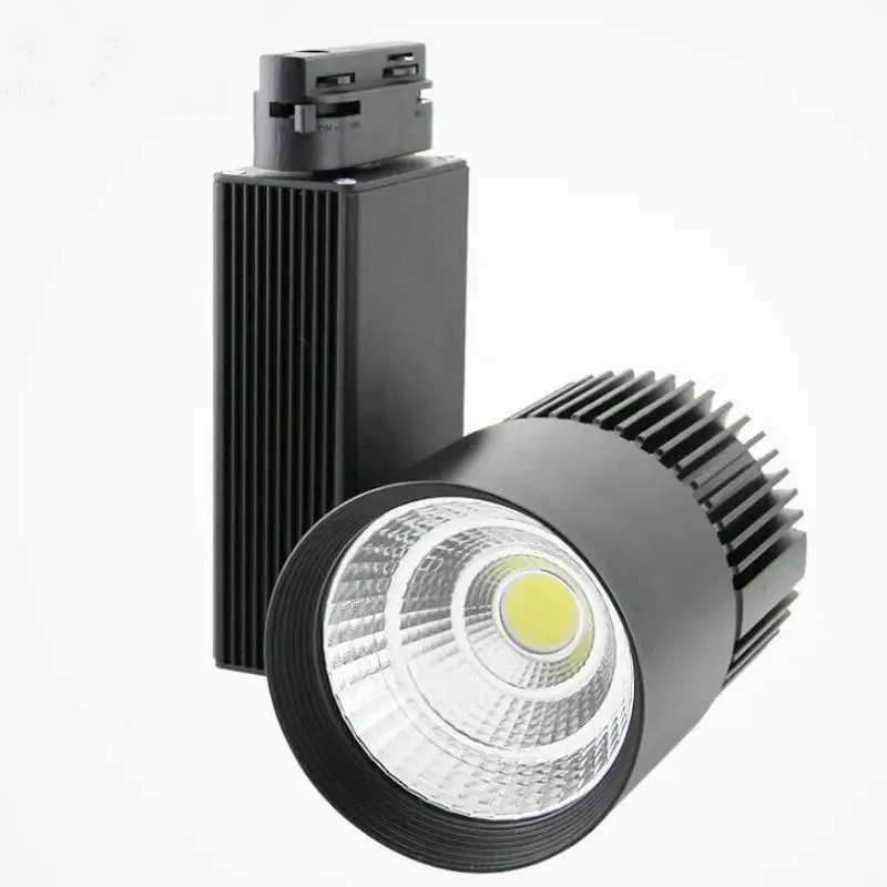 LED Track Light Rail Spotlights Leds Tracking Fixture Spot Lights Reflectors For Clothes Store