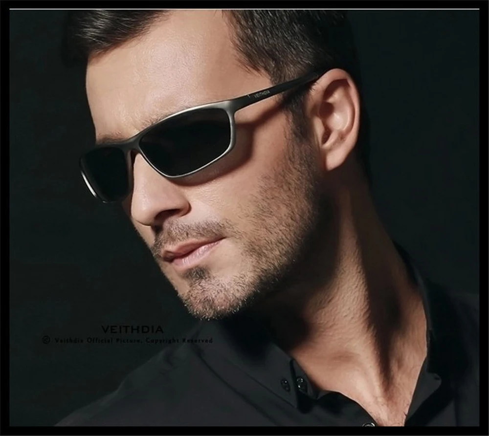 VEITHDIA Polarisierte Vintage-Sonnenbrille für Männer und Frauen, UV400, Sport, Outdoor, Fahren, Brillen, Fahrradbrille, Zubehör, männlich, 6520 – Detail 4