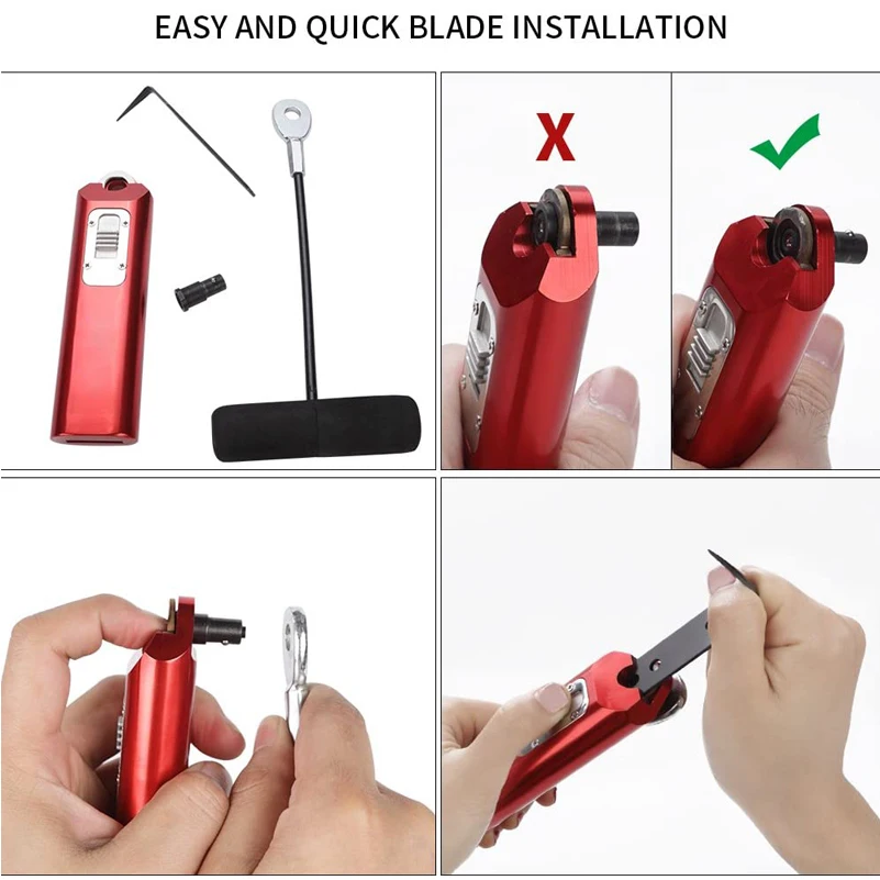 2021 New Windshield Removal Tool Car Windscreen Quick Release Cold Knife Auto Glass Remove Tool Kit