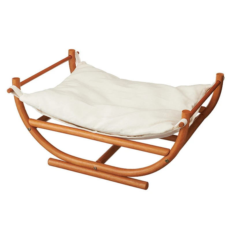 

Solid wood cat hammock comfortable cat nest pet furniture four seasons universal summer cool pad
