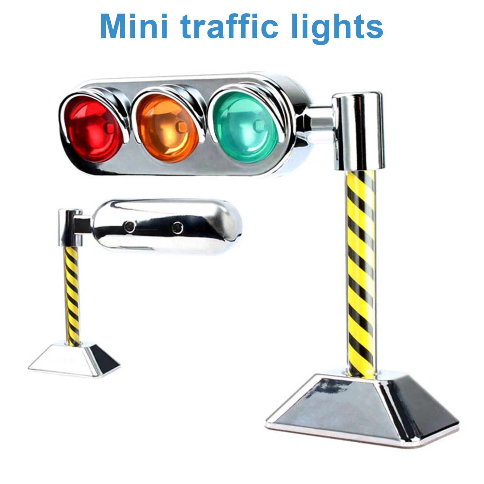 Car Garage Parking Assist-Light Traffic yellow Red Green Traffic Signals Lamp Model Ornament Signal Sensor Guide Stop Lamp Model