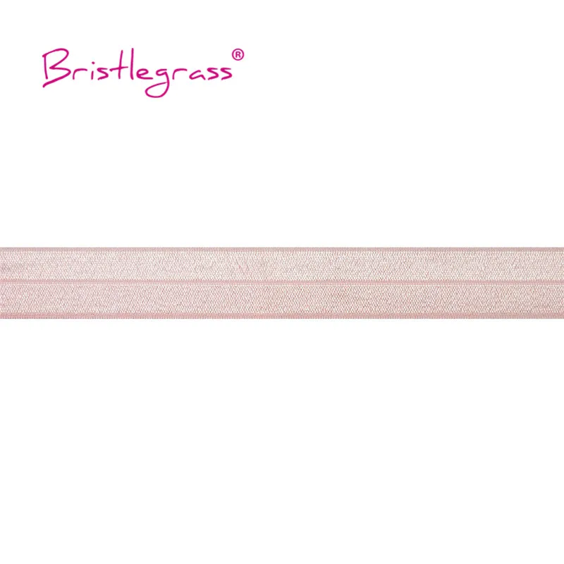 BRISTLEGRASS Großhandel 50 Yard 1 Zoll 25mm Glänzendes FOE Faltbares Elastisches Spandex-Satinband für Stirnbänder, Haarbänder, Kleider und DIY-Näharbeiten – Detail 15