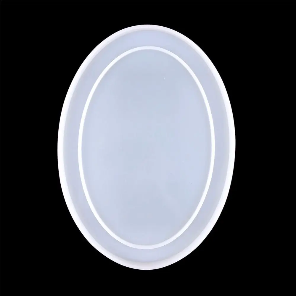 لوازم المهرجانات أدوات صنع المجوهرات إطار صور دائري مربع قالب من السيليكون قالب الراتنج قالب حامل الإطار #4