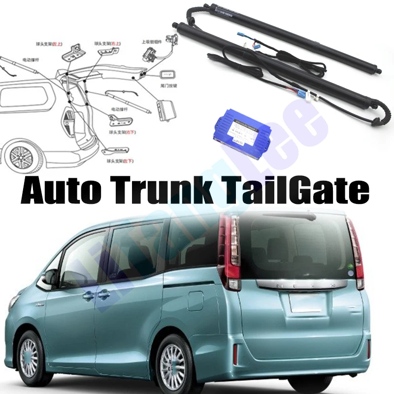 Car Power Trunk Lift For TOYOTA Noah R80 2014~2021 Electric Hatch Tailgate Tail Gate Strut Auto Rear Door Actuator