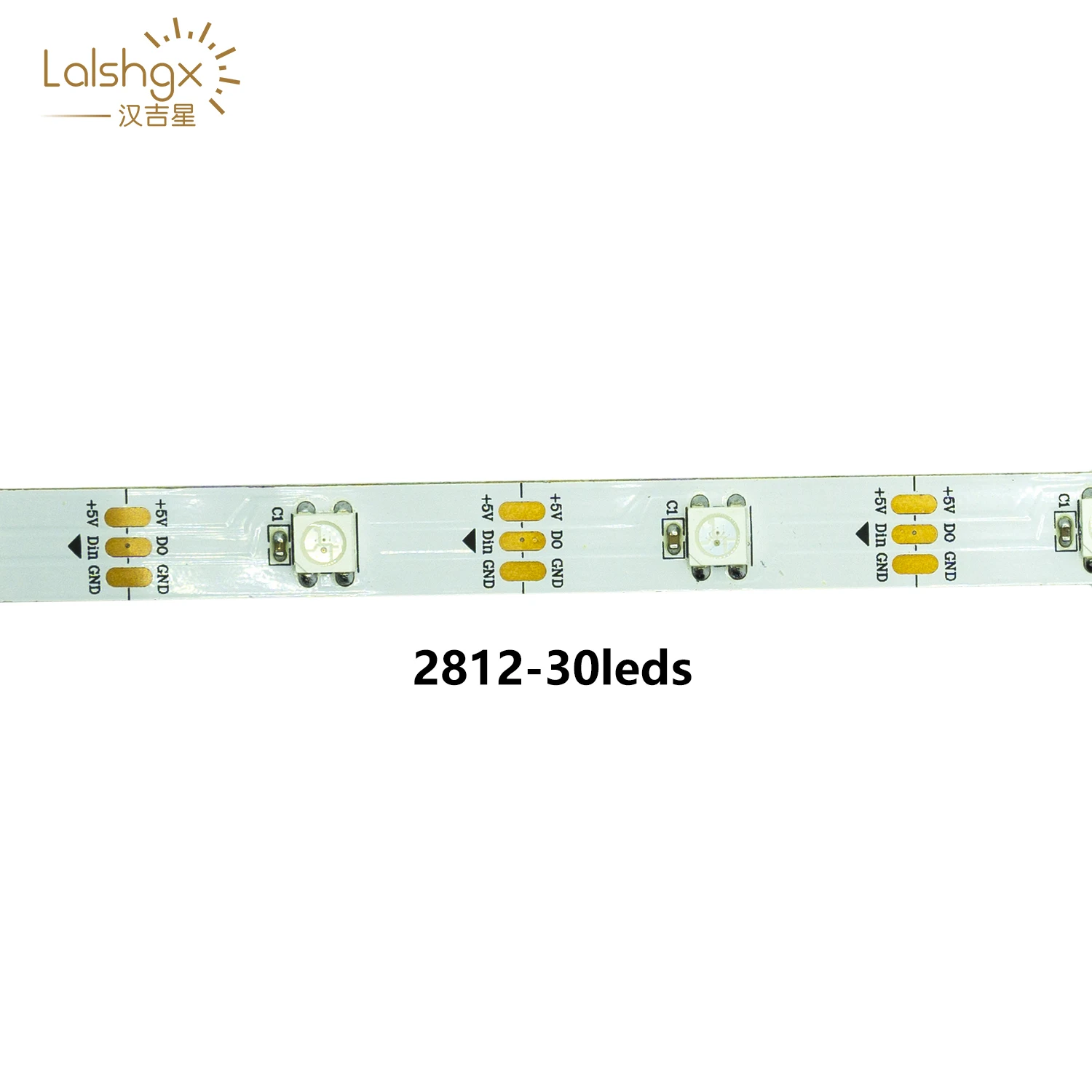 WS2812 RGB Led Strip Lights WS2812B Individually Addressable Black/White PCB IP30/IP65/IP67 5V 1M/5M