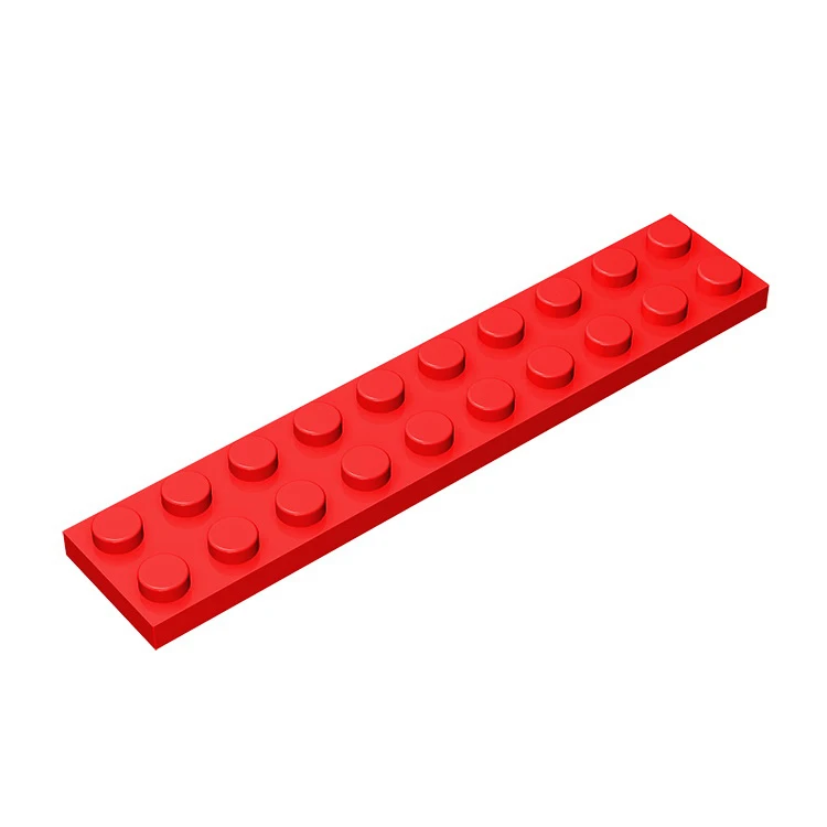 

10Pcs MOC Parts 3832 Plate 2 x 10 Compatible Bricks DIY Assmble Building Blocks Particle Kid Puzzle Brain Toy Gift