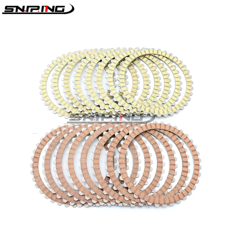 For Low Police XL883LP 09-14 Super Low XL883L 11-19 Low XL883L 05-10 Sportster Motorcycle Clutch Friction Disc Clutch Plate Kit