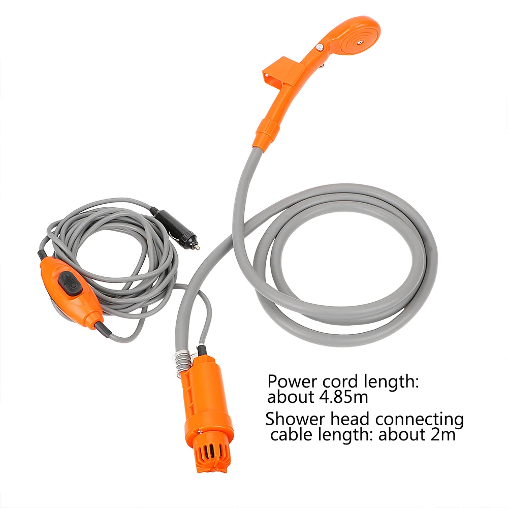 12V Electric Car Shower High Pressure Water Gun Washer Washing Cleaning Tools Cigarette Lighter Truck Off Road 4x4 Accessories image 3
