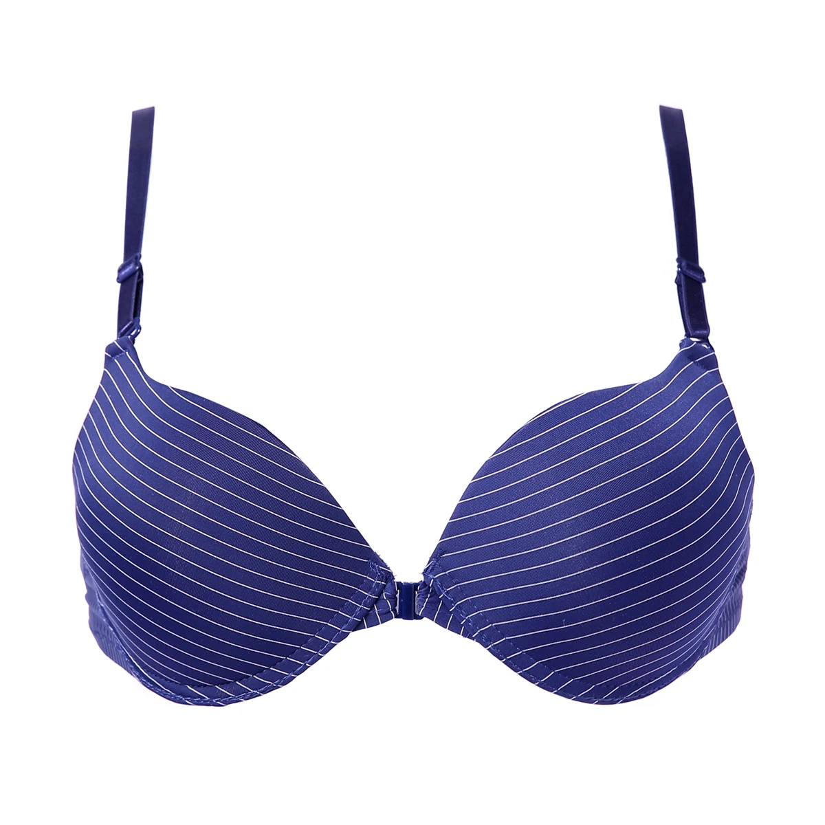 Bralette de realce con cierre frontal para mujer, lencería Sexy de talla grande, ropa interior de varios colores, Top de belleza en la espalda